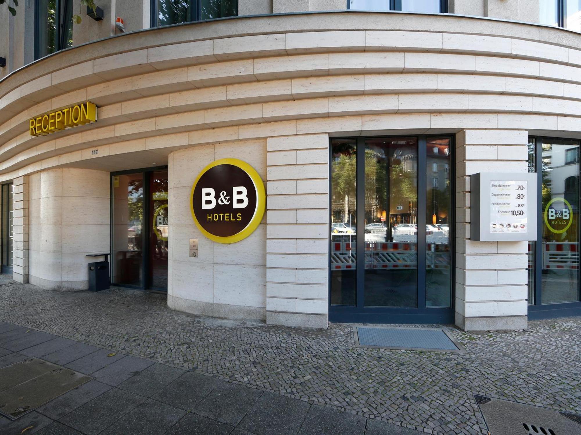B&B Hotel Berlin-Charlottenburg Eksteriør billede
